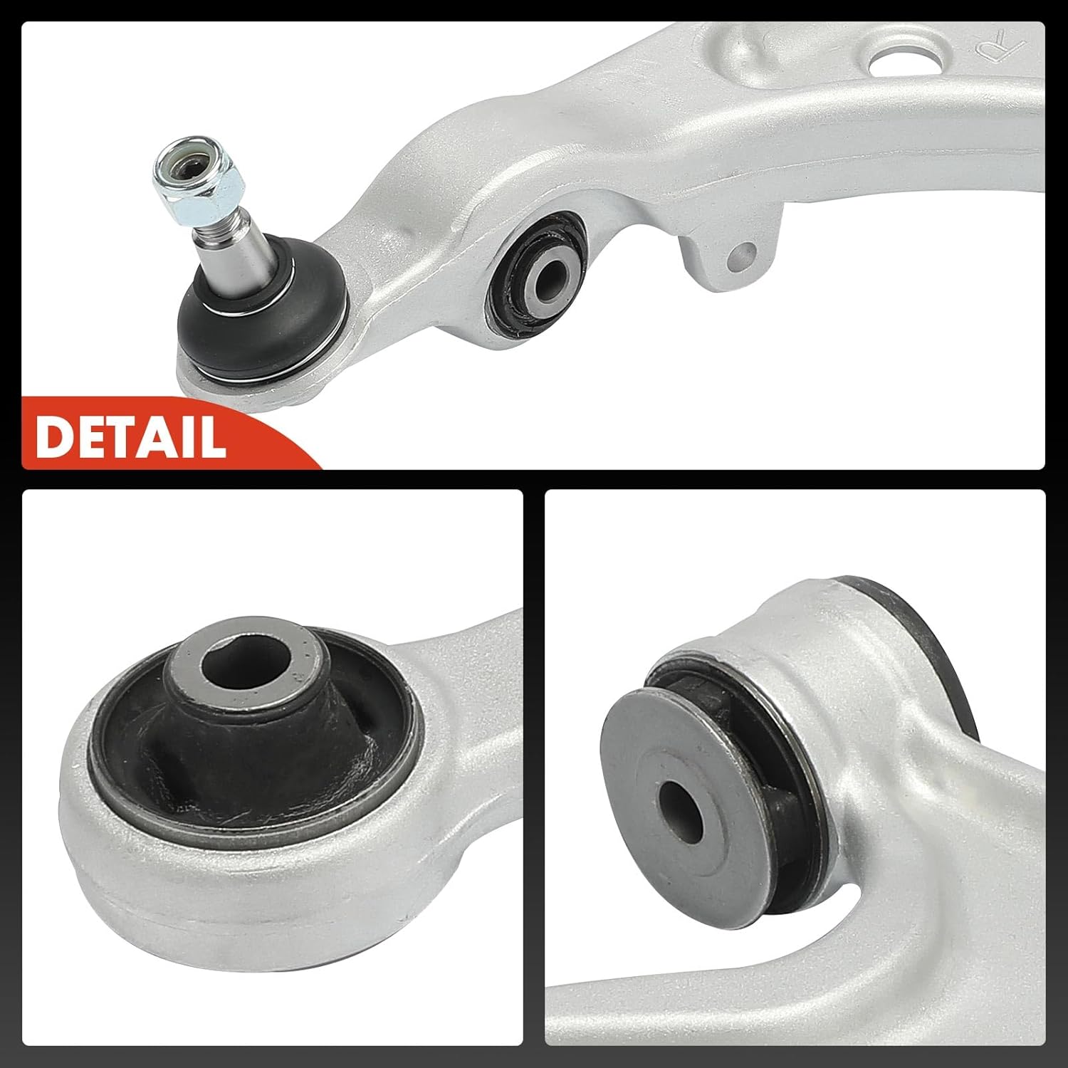 A-Premium 2 x Front Lower Control Arm, with Ball Joint & Bushing, Compatible with Mazda MX-5 Miata 2006-2015