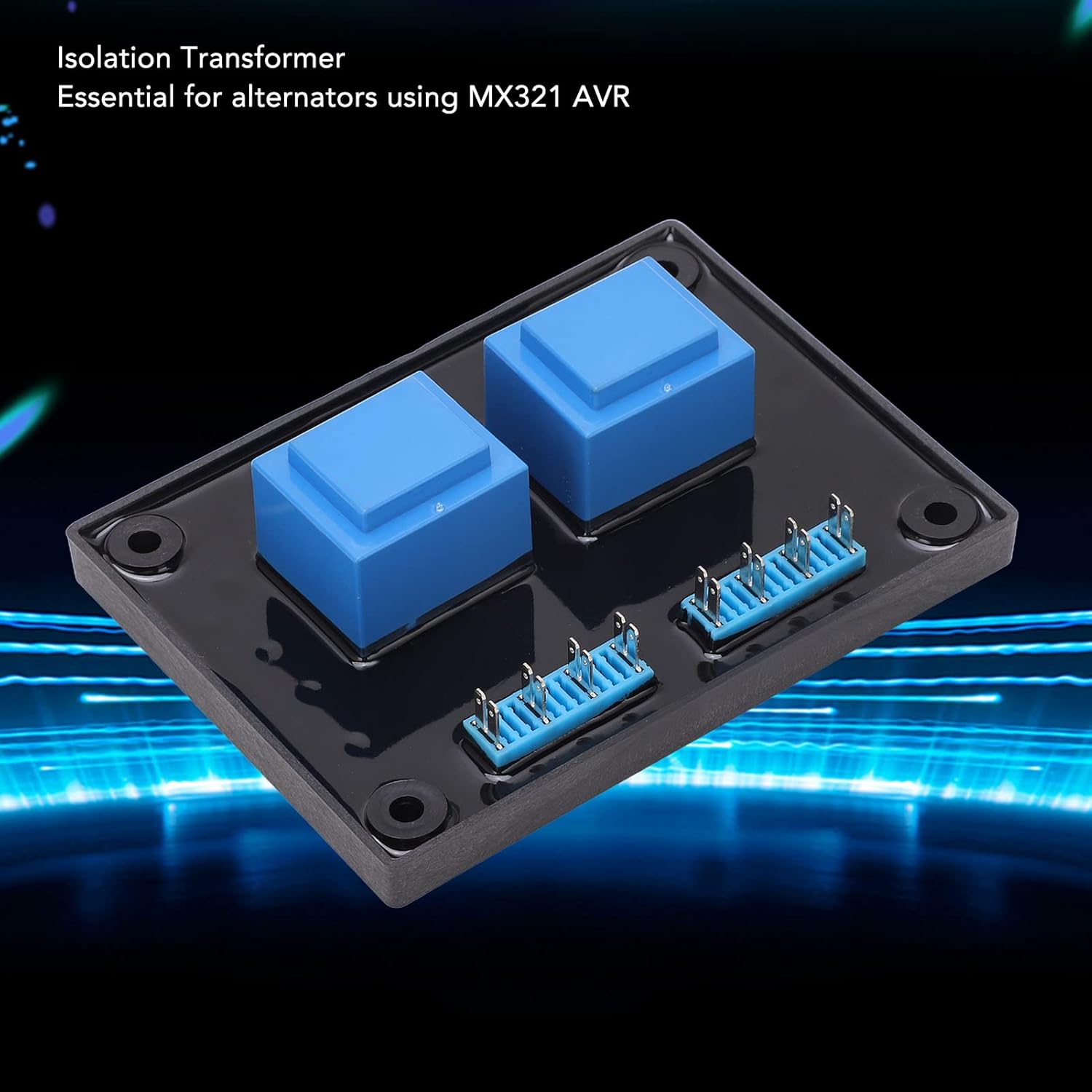 Isolation Transformer, 500V MX321 Automatic Voltage Regulator AVR Module Isolation Transformer for Generator AC Motor