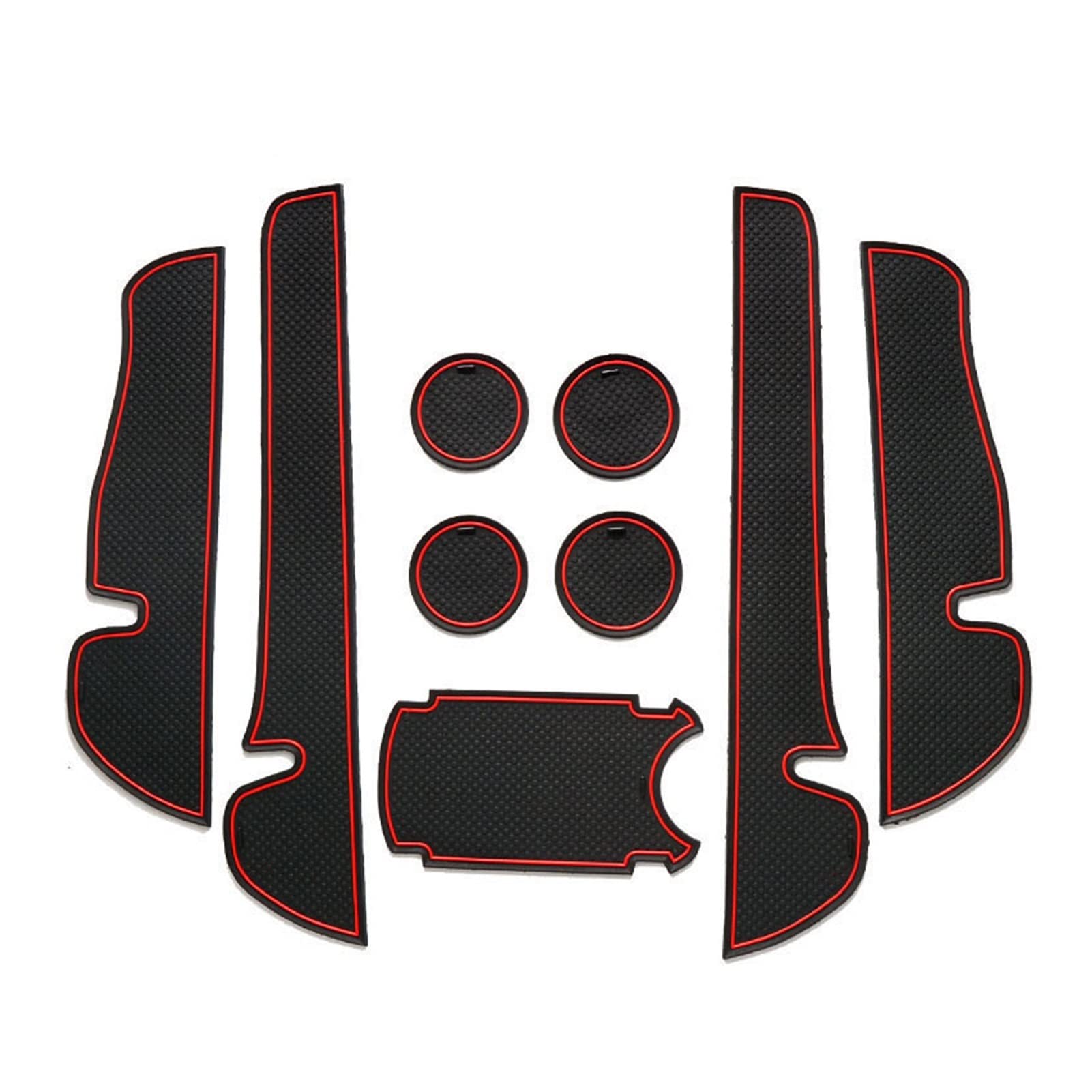 Alfombrilla antideslizante para puerta lavable de BMW G30 2017-2020 4