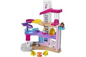 Best Baby Doll House for 1 Year Olds: Little People Barbie DreamHouse Playset