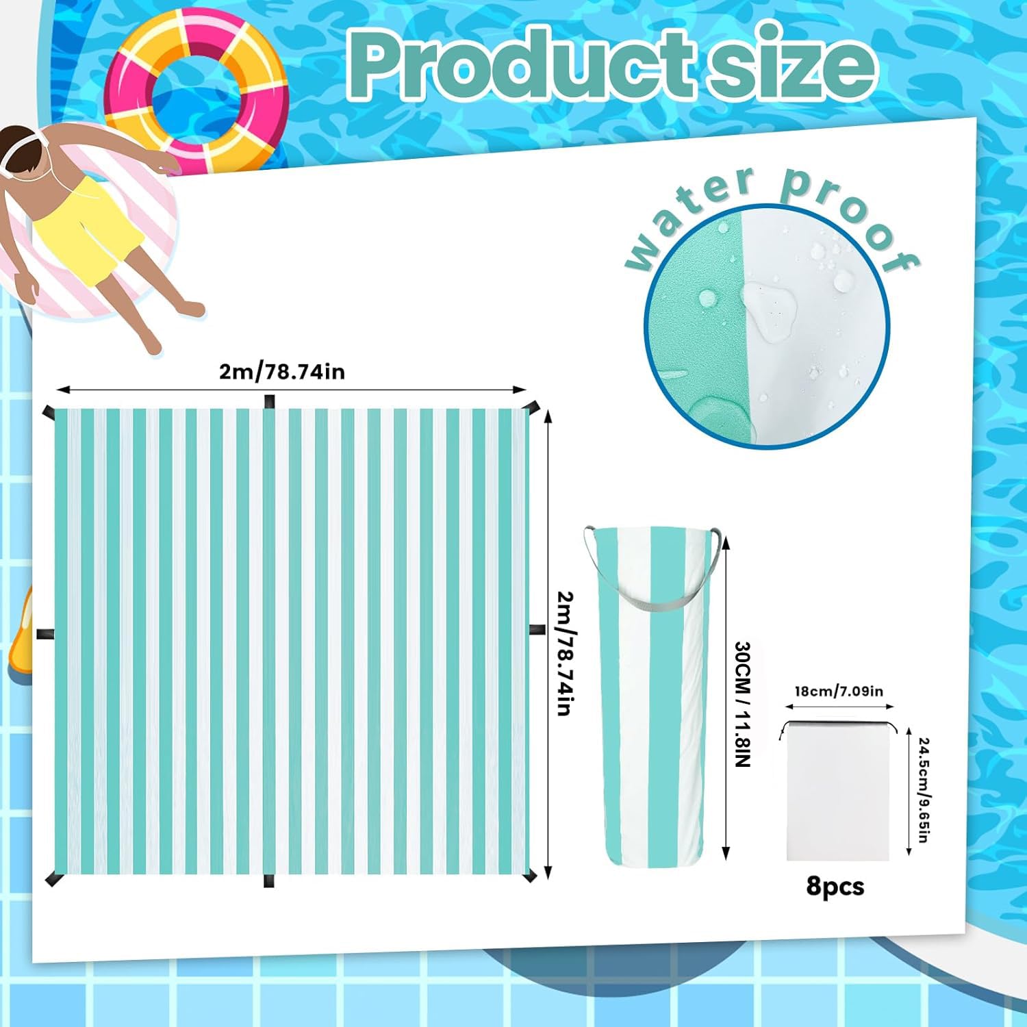 Tente De Plage Portable Pour Bébé, Tente De Plage Pliante, Gris Clair Et Bleu Lac + 2 Clous De Fixation 140 X 90 X 65 Cm 97075875 Tente De Plage Portable Pour Bébé, Tente De Plage Pliante, Gris Clair Et Bleu Lac + 2 Clous De Fixation 140 X 90 X 65 Cm 97075875