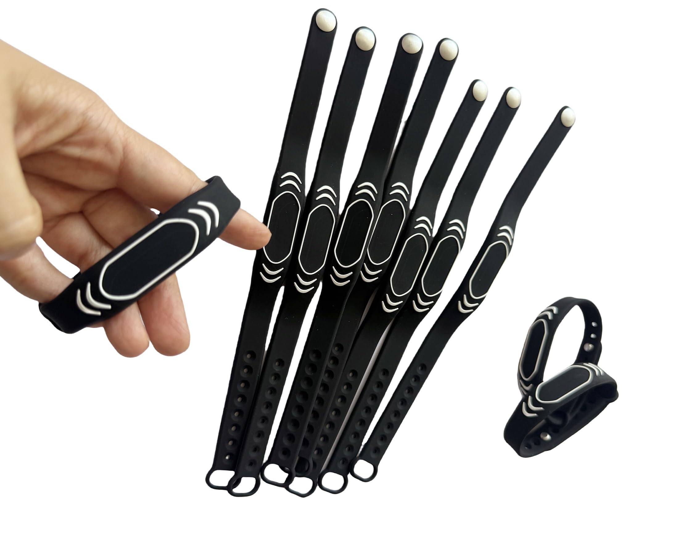 10PCS NFC tag Wristband RFID 125KHz inductive ID Wristband RFID Waterproof Access Management Wristband