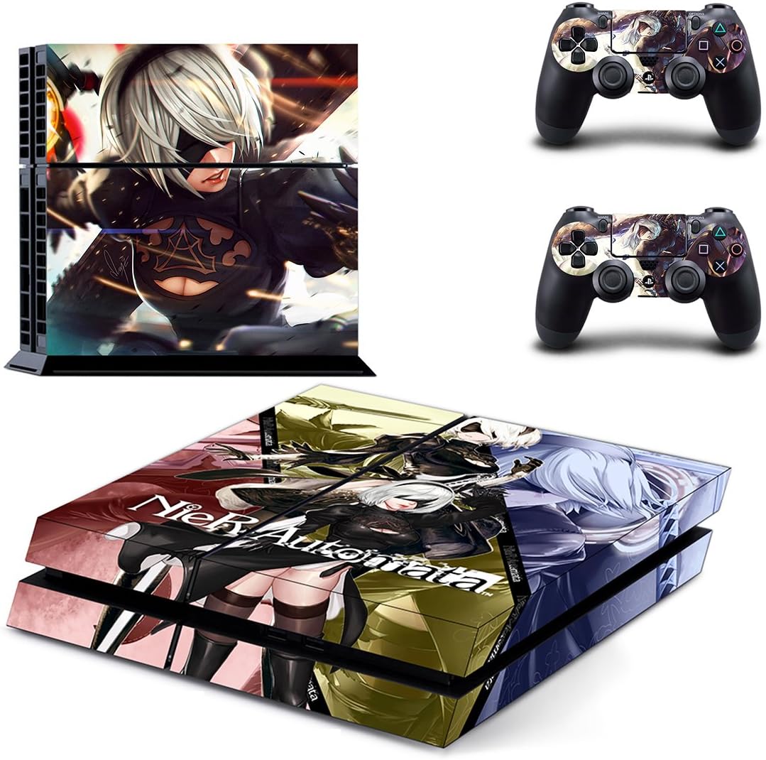 Ps4 スキンシール Nier Automata ニーアオートマタ 本体用 コントローラー用 2枚 スキンシール Amazon