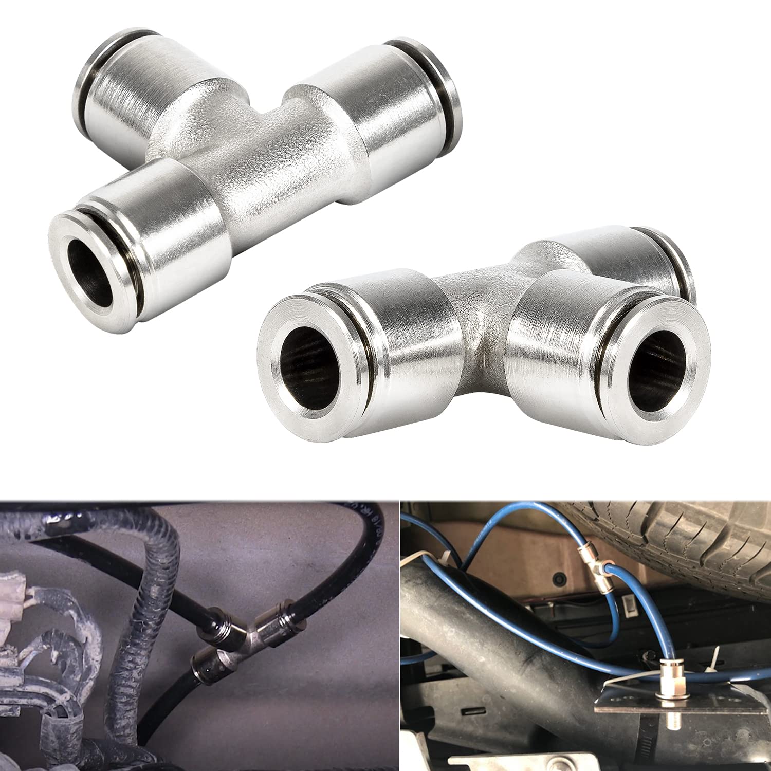 Raccord en T 1/4" Yoursme pour éviter de débrancher vos outils
