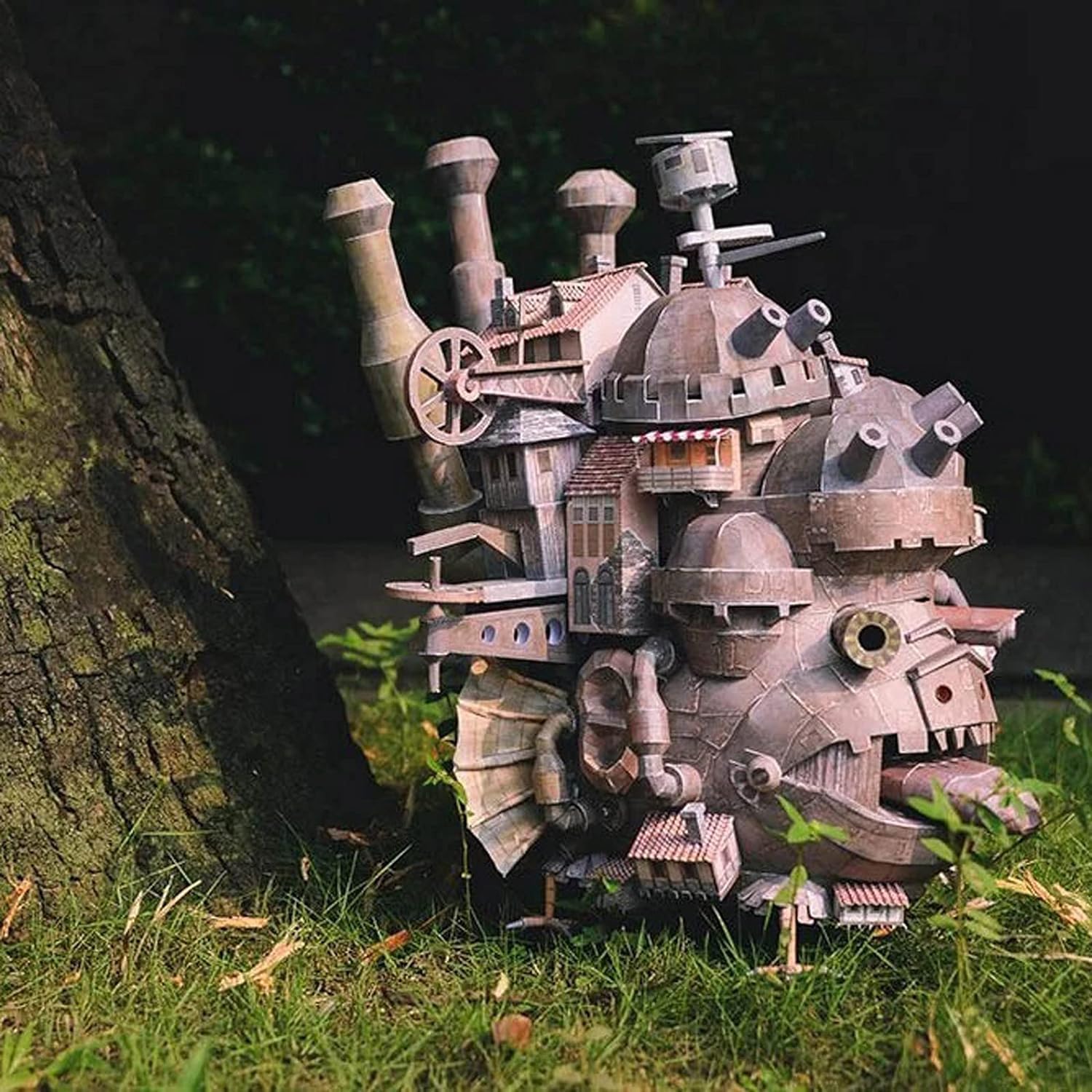 NZPOST Hayao Miyazaki Howl's Moving Castle Land Versione DIY Artigianato Carta Modello KIT