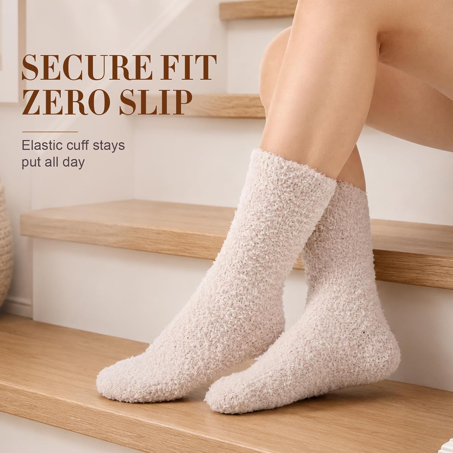 Fuzzy Cloud Socks for Women, Cozy Sleep Socks, Gifts for Women