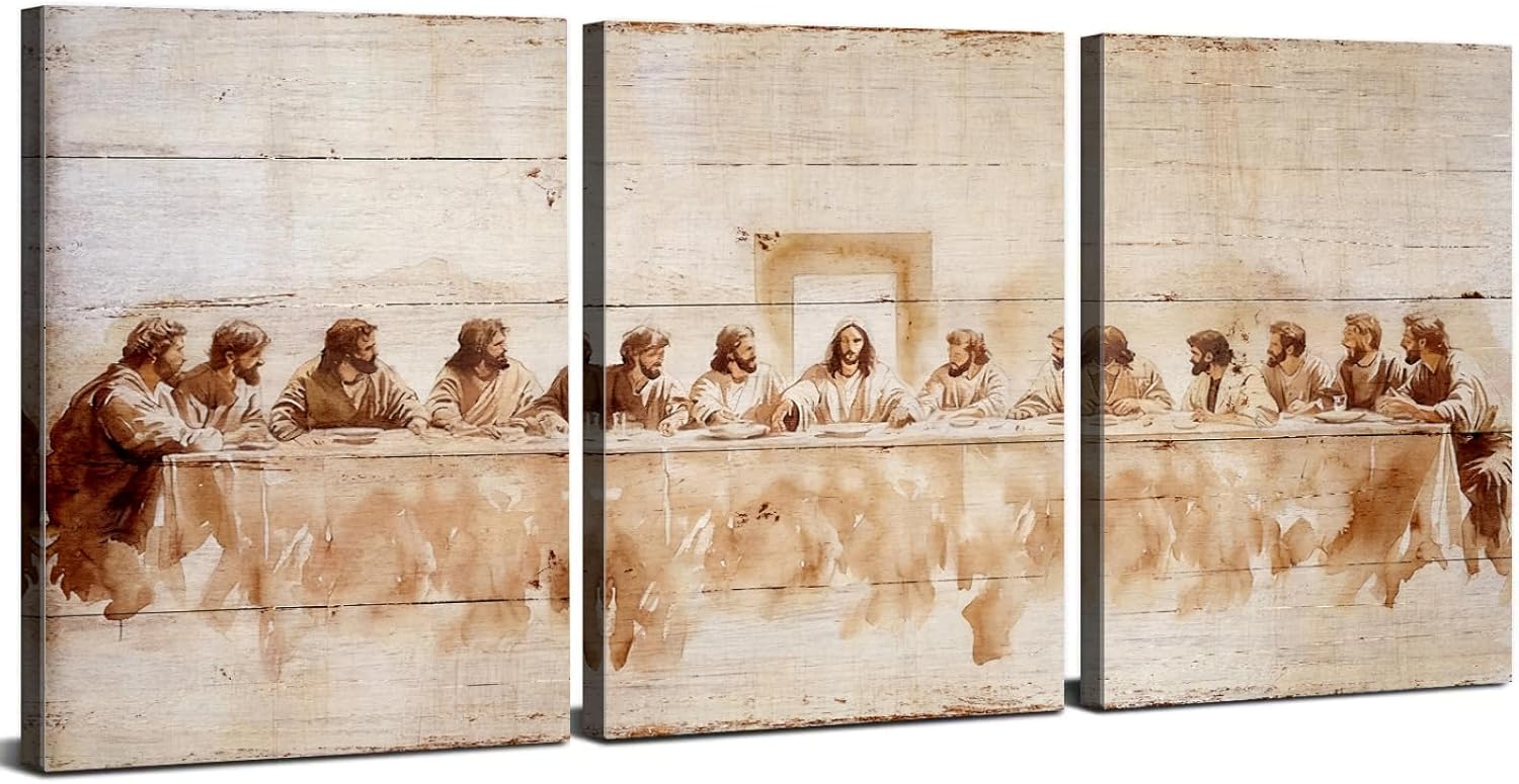 AIYISU 3 Piece Kitchen Wall Art Wine Glass Pictures for Dining Room Wall Decor Teal Gray Gold Wine Cups Paintings Abstract Geometric Kitchenware Modern Art Wall Decor Family Artwork Decoration 16x24