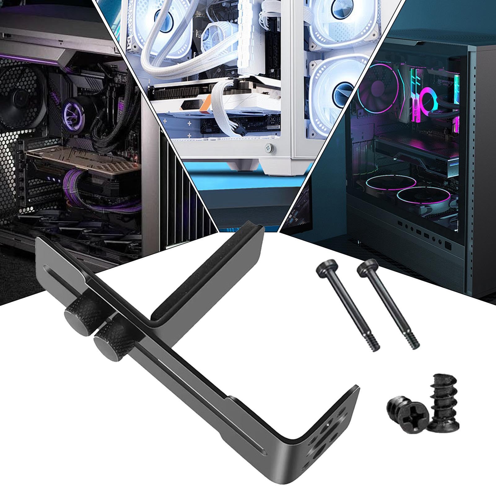 GPU Support Bracket - Stainless Steel Anti-Sag Stand | Wear-Resistant Graphics Card Stand, Adjustable Graphics Card Bracket for Desktop Computer, Sturdy GPU Holder for PC