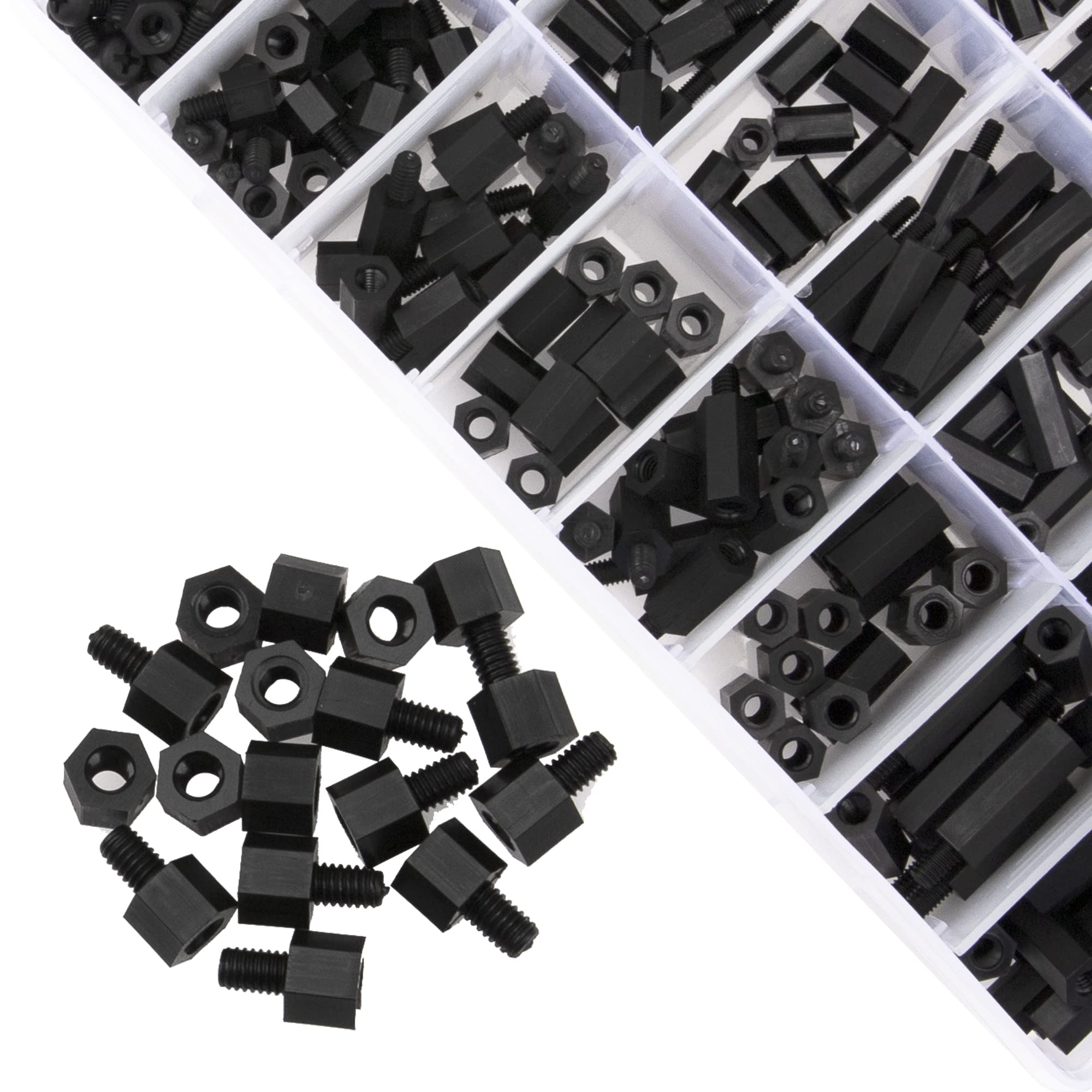 432 Pcs Standoff Screws Nuts Kit - PCB Motherboard Spacers -3