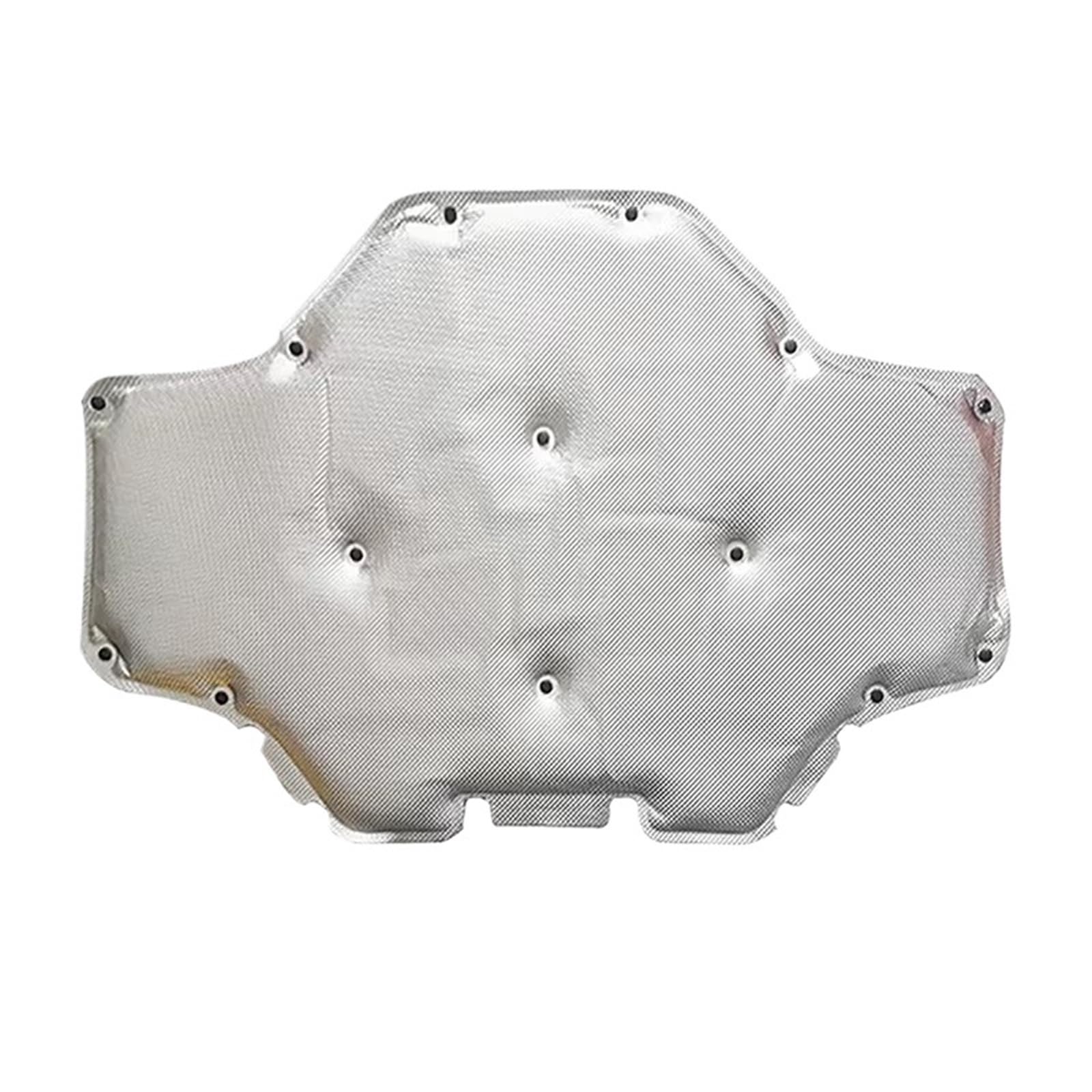 Cotton Soundproof Cover for BMW for X3 G01 for X4 G02 2018-2020 Front Engine Soundproof Cotton Hood Engine Hood Insulation Pad(Silver)