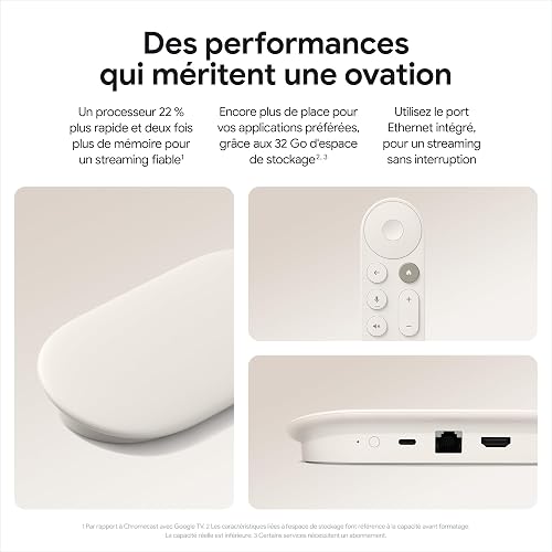 Google TV Streamer Blanc 32GB NL - 4