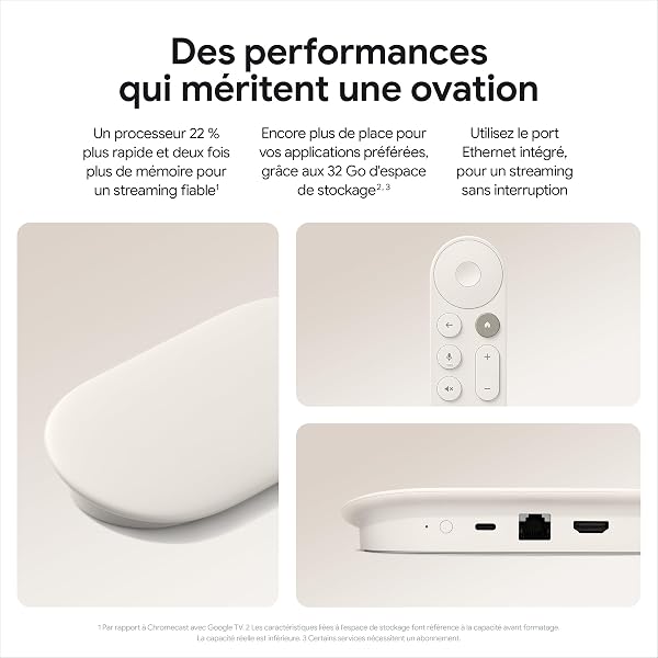 Google TV Streamer Blanc 32GB NL - 4