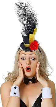 Mini Hoed Hoofdband Mini Circus Ringmaster Hoed Hoofdband Thee Party Halloween Carnaval Mardi Gras Xmas Kostuum Accessoires