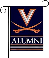 Vista 33 de Rico Industries NCAA Alumni - Bandera de jardín de doble cara de 13 x 18 pulgadas