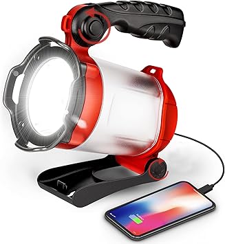 Rechargeable 2300Lumens 360°Handheld Flashlight Searchlights Photo