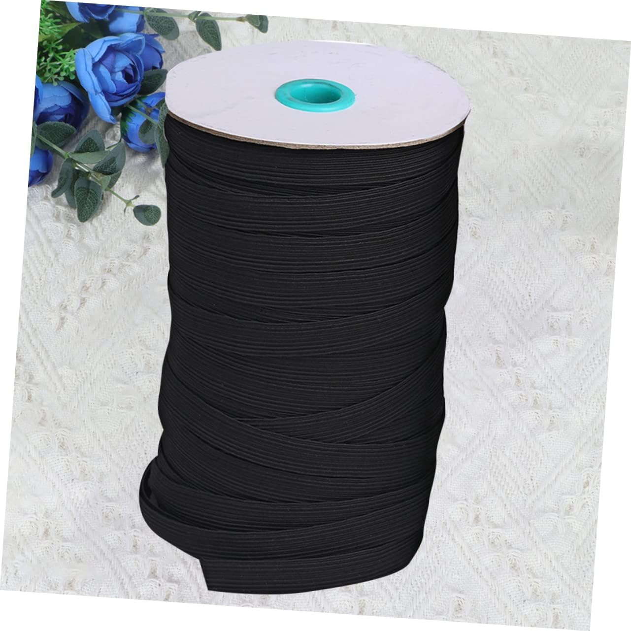 NUOBESTY 1pc Mask Replacement Elastic Band Black Elastic Cord for Comfortable Ear Hanging Yards for Face Masks and Craft Projects