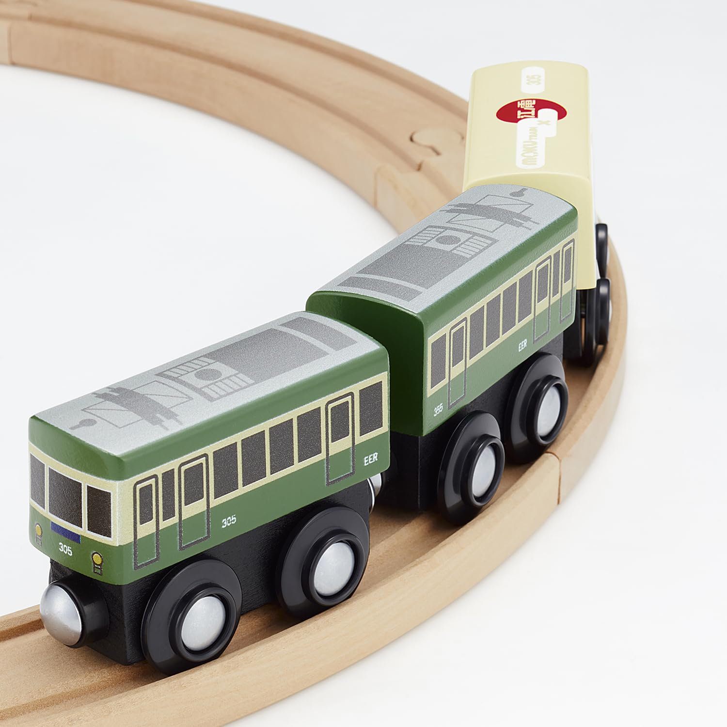江ノ電300形モーター無(冷房車)ジオラマセット （Amazon | mokuTRAIN 
