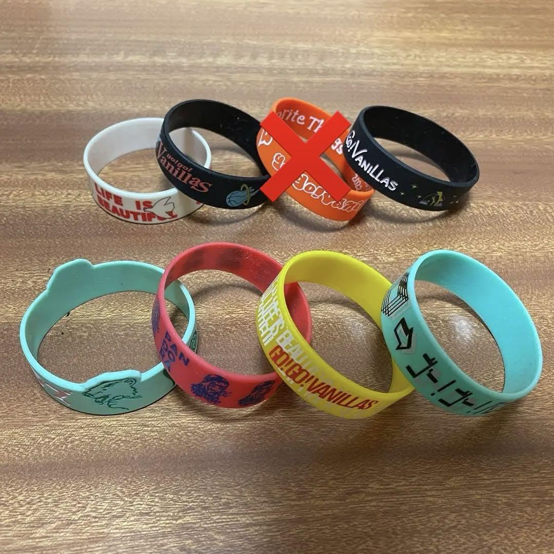 Amazon.co.jp: go go vanillas ラバーバンド ラババン 7個セット