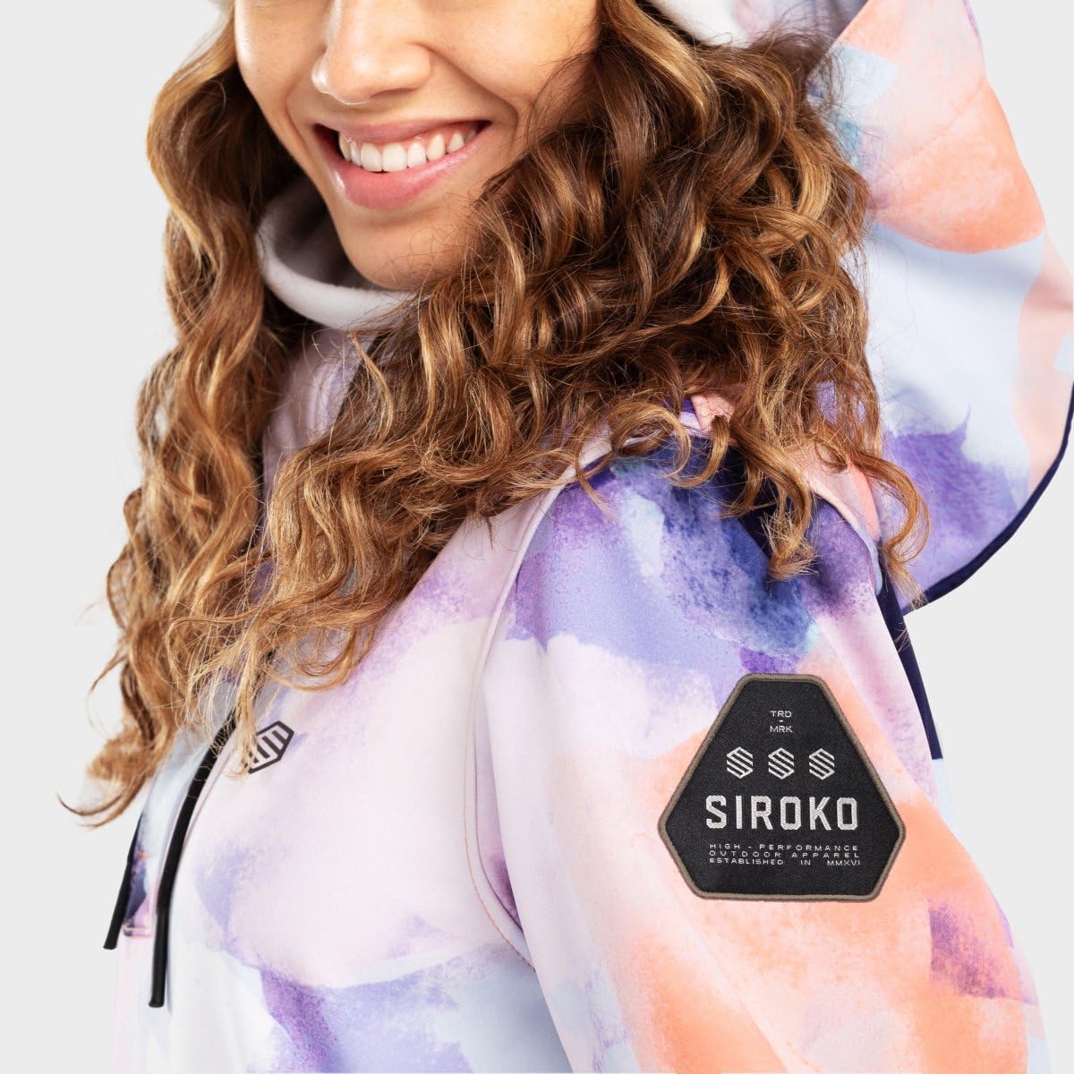 SIROKO Chaqueta para snowboard/esquí esquí y nieve W3-W Halo Multicolor