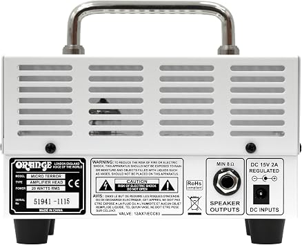 Orange Micro Terror 20W Hybrid Guitar Amplifier Head
