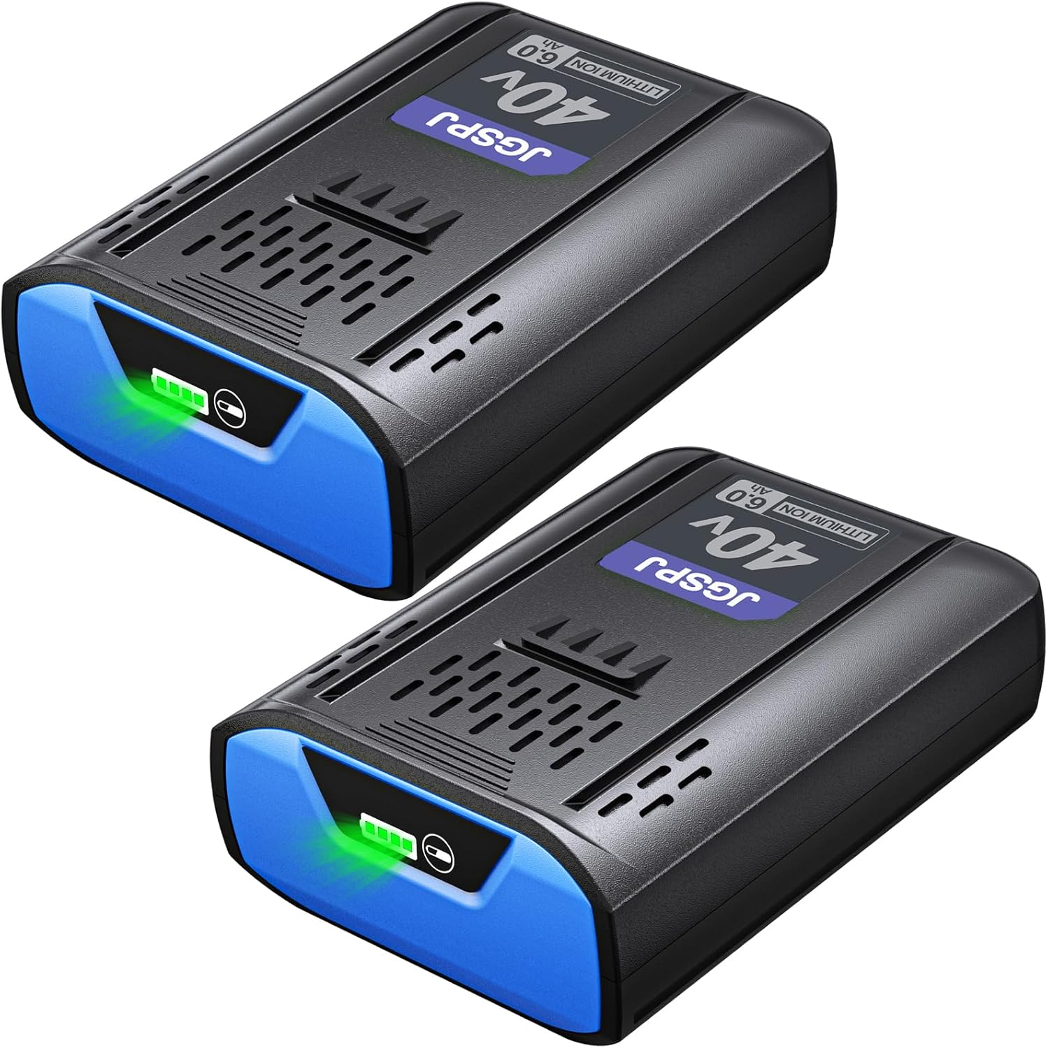 2Pack 6.0Ah Battery Replacement for Kobalt 40V Battery KB640-06, KB640-03, KB540C-06, KB440-03, KB440C-06,KB340C-06 40Volt Max Lithium Ion Batteries