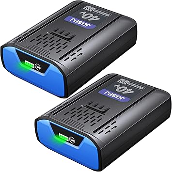 2Pack 6.0Ah Battery Replacement for Kobalt 40V Battery KB640-06, KB640-03, KB540C-06, KB440-03, KB440C-06,KB340C-06 40Volt Max Batteries