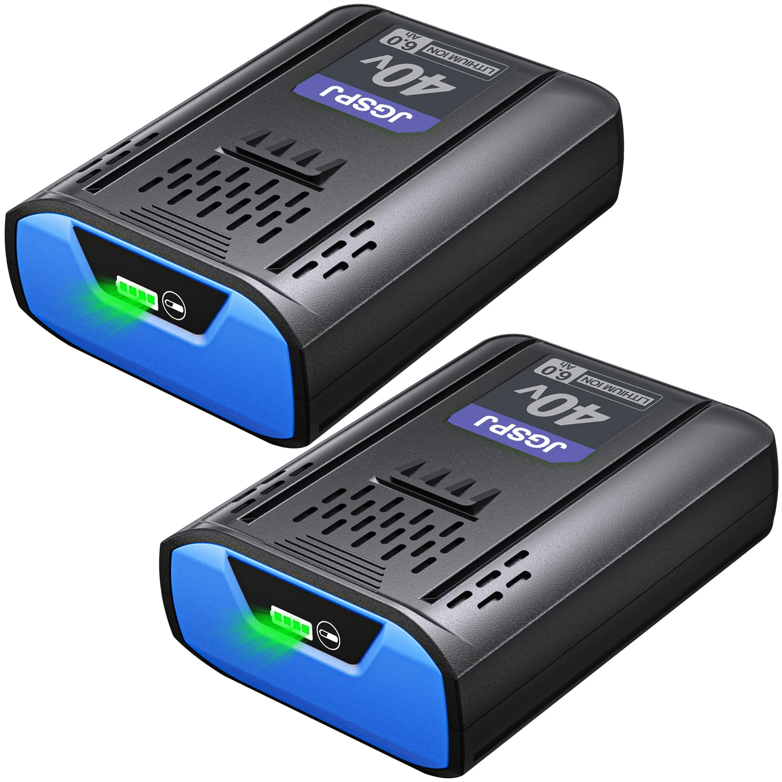 JGSPJ 6.0Ah Battery Replacement for Kobalt 40V Battery KB 440-06‎ KB 540-06 KB 640-03(2Pack)