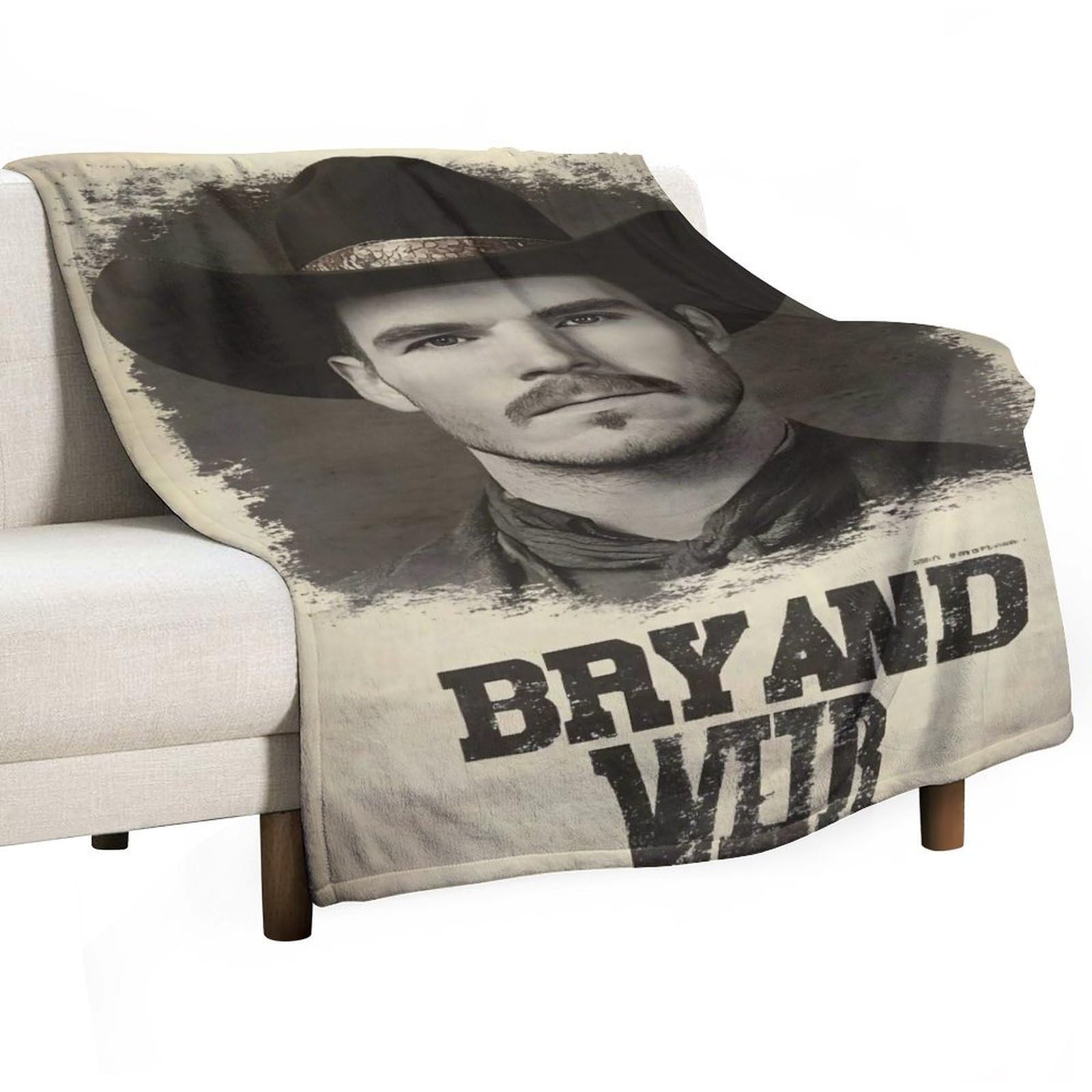 YHGSREUOH Wanted (2) Flannel Blankets Fleece Soft Throw Lightweight Plush Gifts for Couch, Bed, Cozy Sofa Plush, Chair, Lovers 32x48inch(80x120cm)