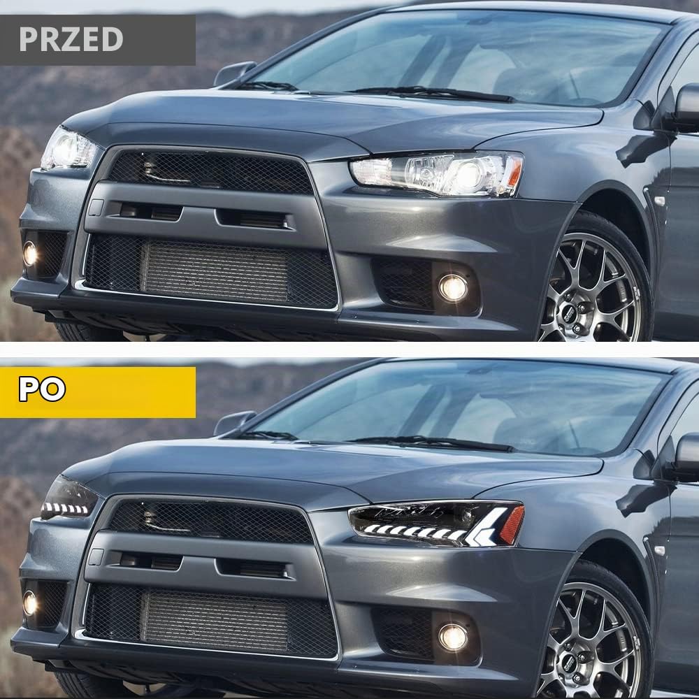Archaic Demon Eye Reflektory dla Mitsubishi Lancer&EVO X 2008-2020