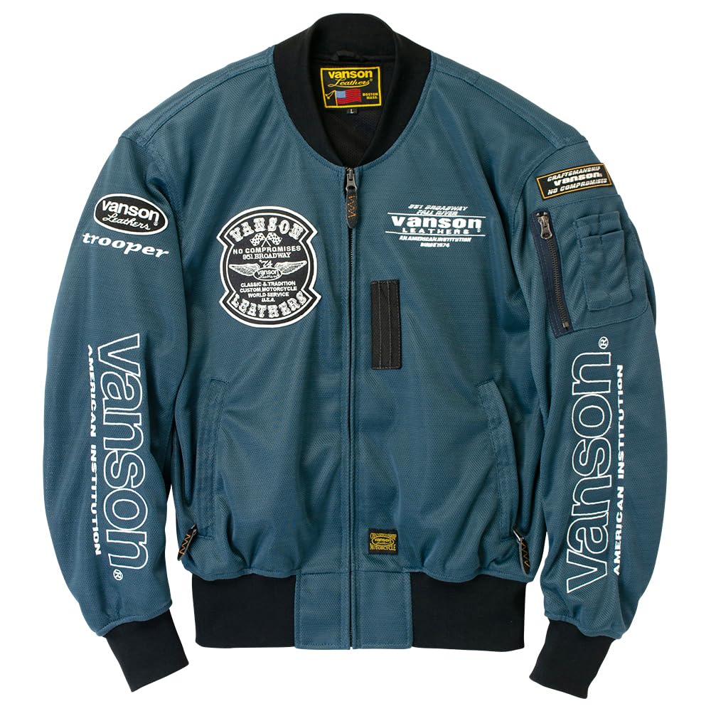 Amazon.co.jp: [バンソン] VSE25101S メッシュMA-1 ミリタリー