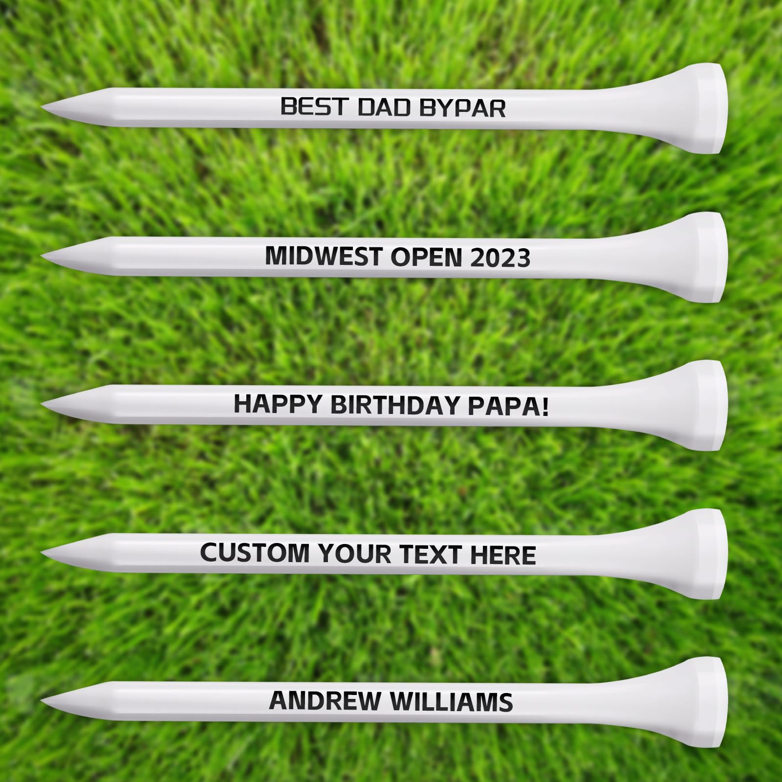 RSOEEKA - Camisetas de golf personalizadas, fuente y color personalizados, texto personalizado, crea tus propias camisetas de pelota personalizadas