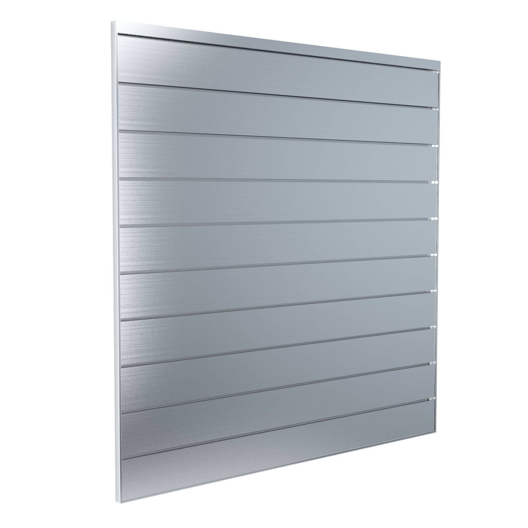 Proslat 88901 Aluminum Slatwall Garage Organize Storage System, 4 x 4'