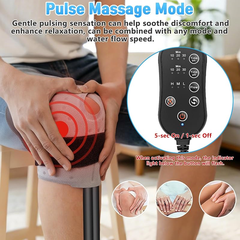 Remote Control Cold Therapy Ice Machine for Knee After Surgery Recovery FSA image 6