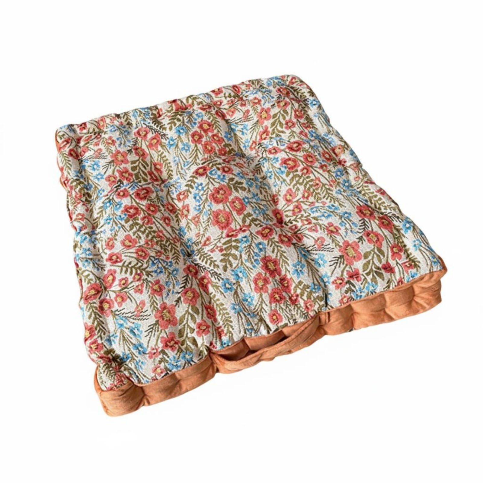 Cojín de asiento cuadrado kowaku con diseño acolchado tufted para sillas de comedor y oficina