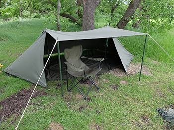 フランス軍幕　パップテント　美品　　 2枚　ジッパー加工済み　スタンプあり Amazon.co.jp: 軍幕 米軍仕様パップテント シェルターハーフ