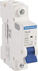 Tramontina Disjuntor TDJ3 1P 50A 3kA curva C
