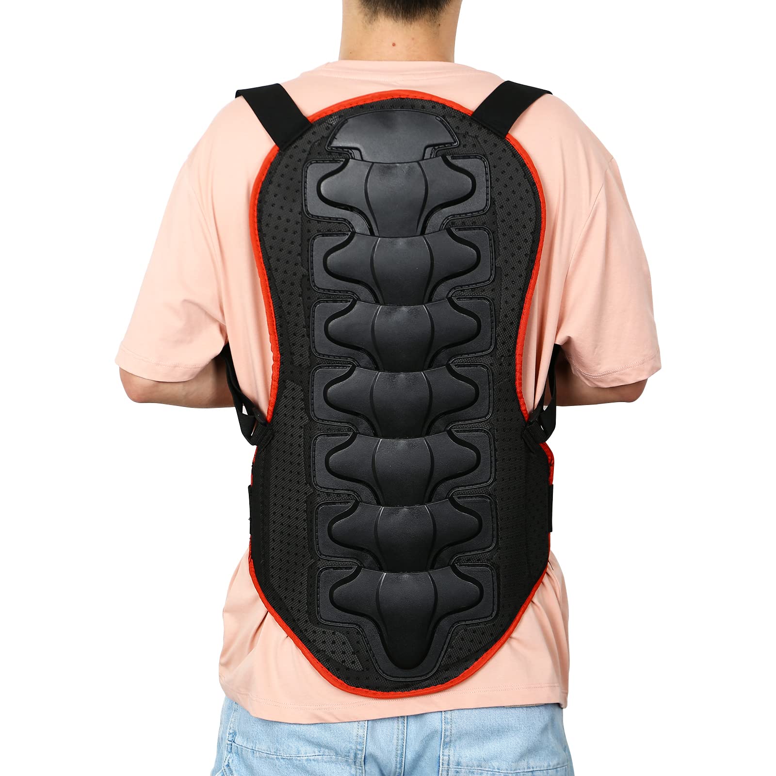 Protector de espalda para motocicleta, protector de espalda para motocross, esquí, equitación
