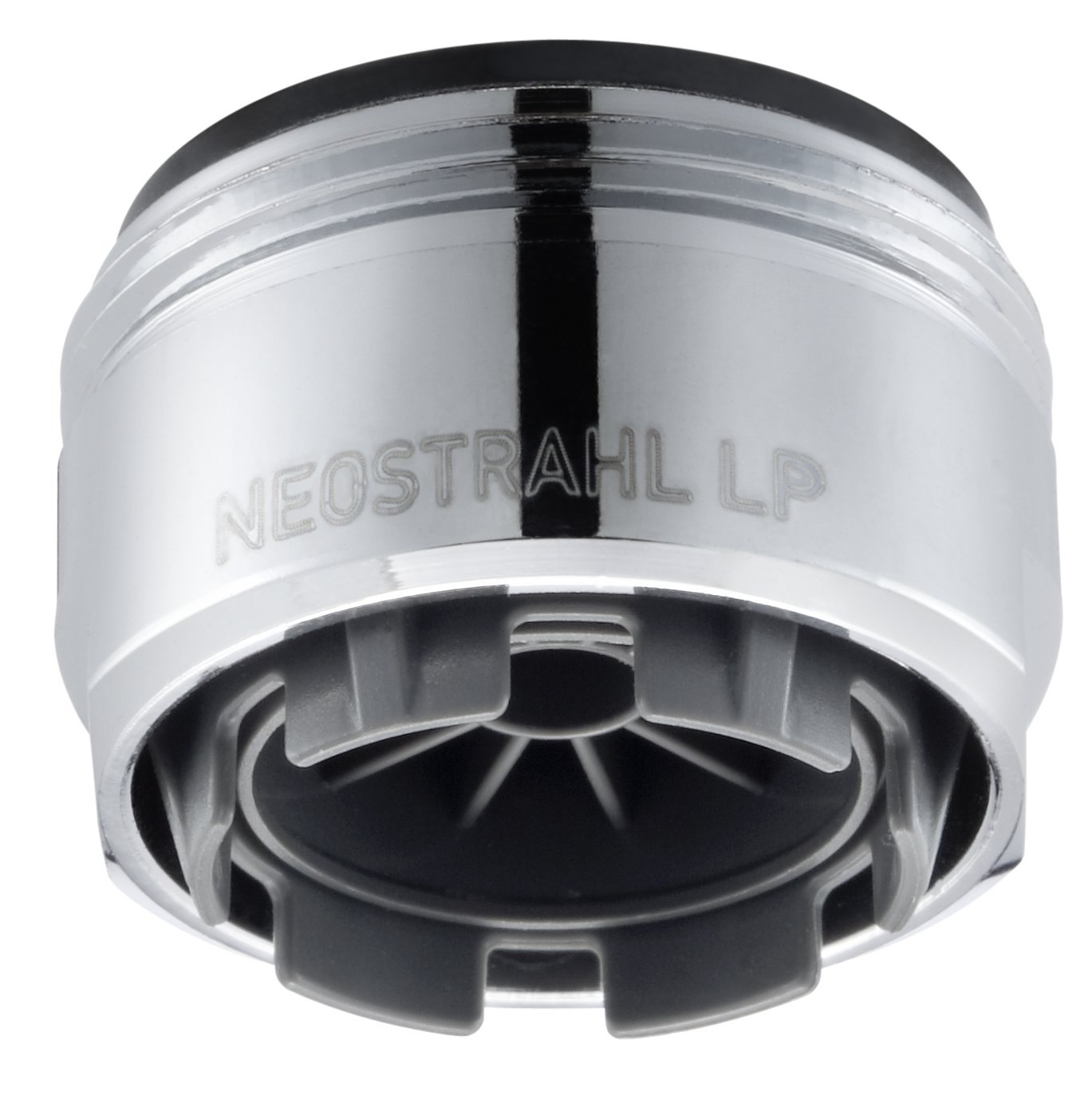 Neoperl Neostrahl LP 01416345 Low-Pressure Aerator – M24 x 1 Male Thread – Chrome-Plated