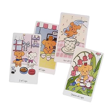 Amazon.co.jp: Pzuryhg chou chou tarotカード、78カード