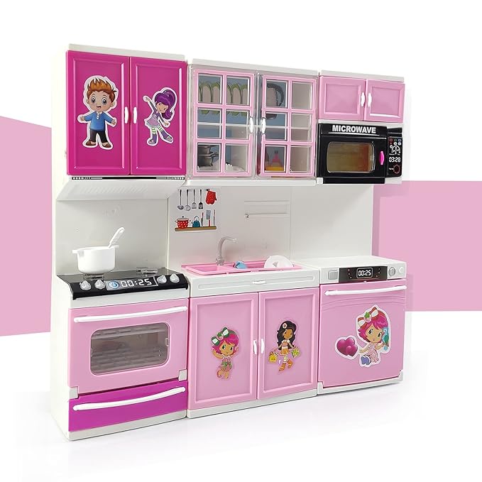 Buy NHR Star My Home Kitchen Set with Light and Music Kitchen Set for