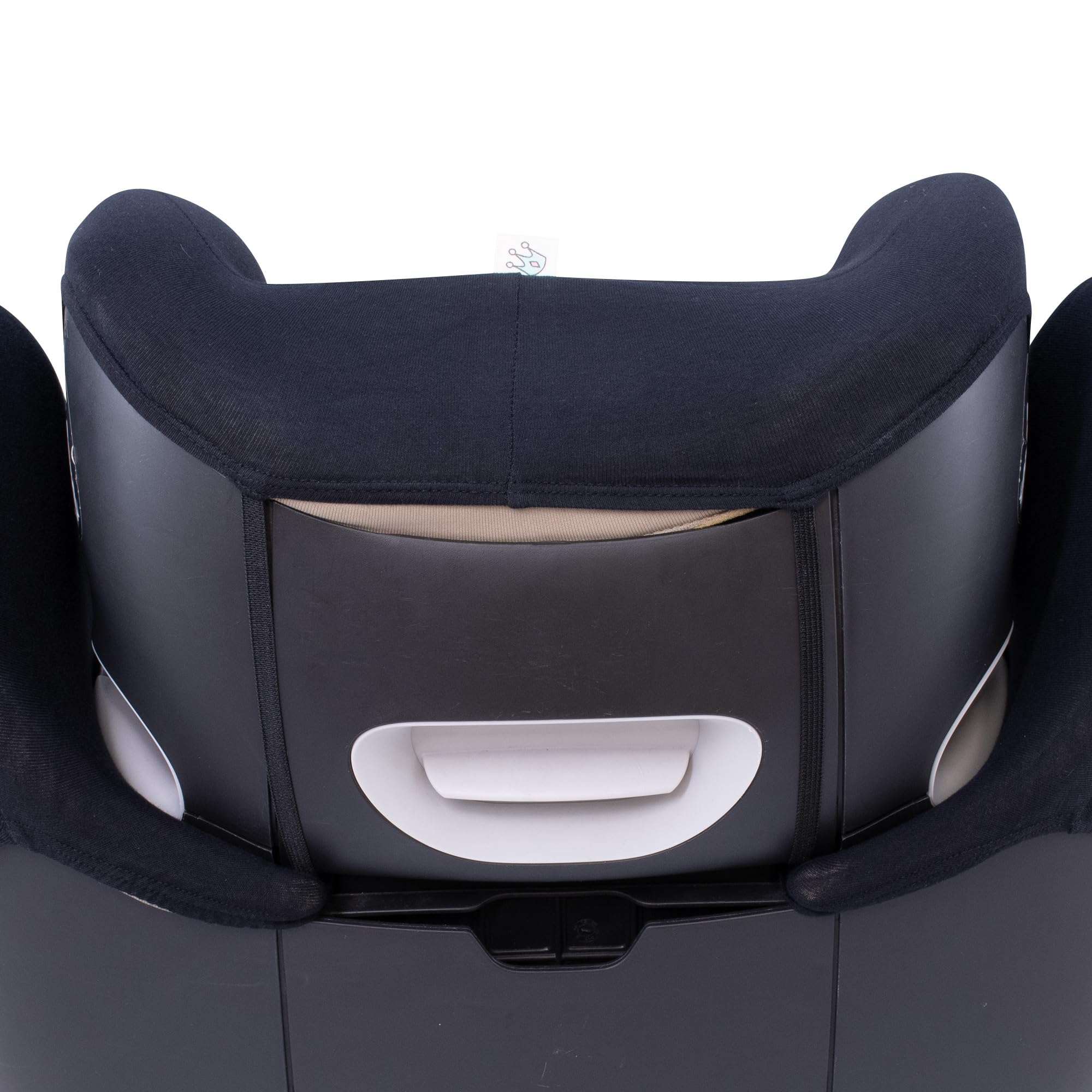 JYOKO KIDS Rivestimento per seggiolino auto in cotone compatibile con Cybex Solution M e Pallas B - Fix (Black Series)