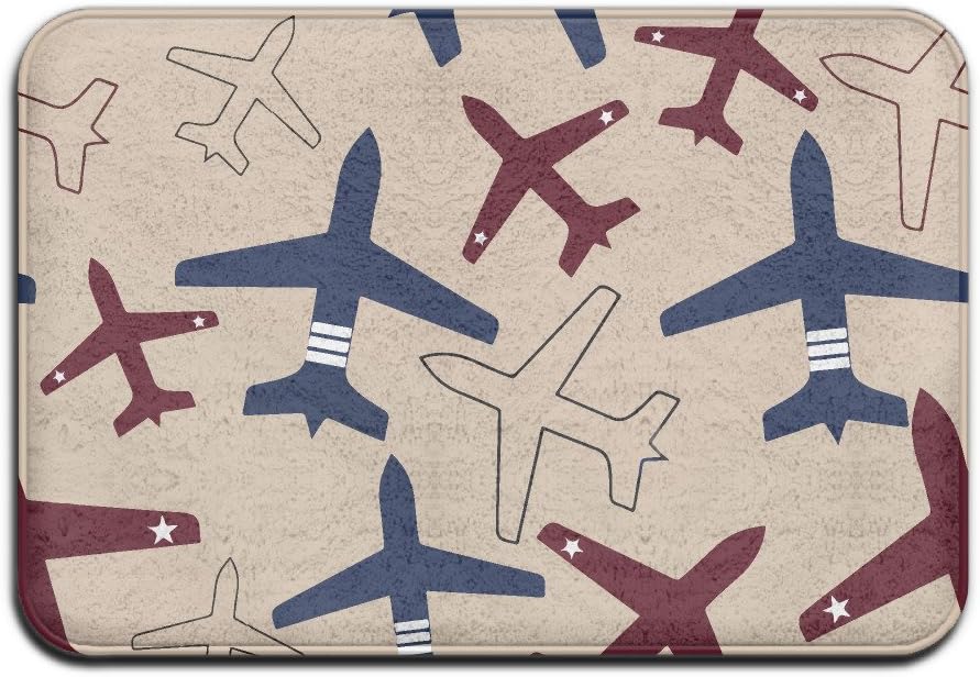 Aircraft Airplane Flying Home Doormat Floor Mat 4060 Non-slip