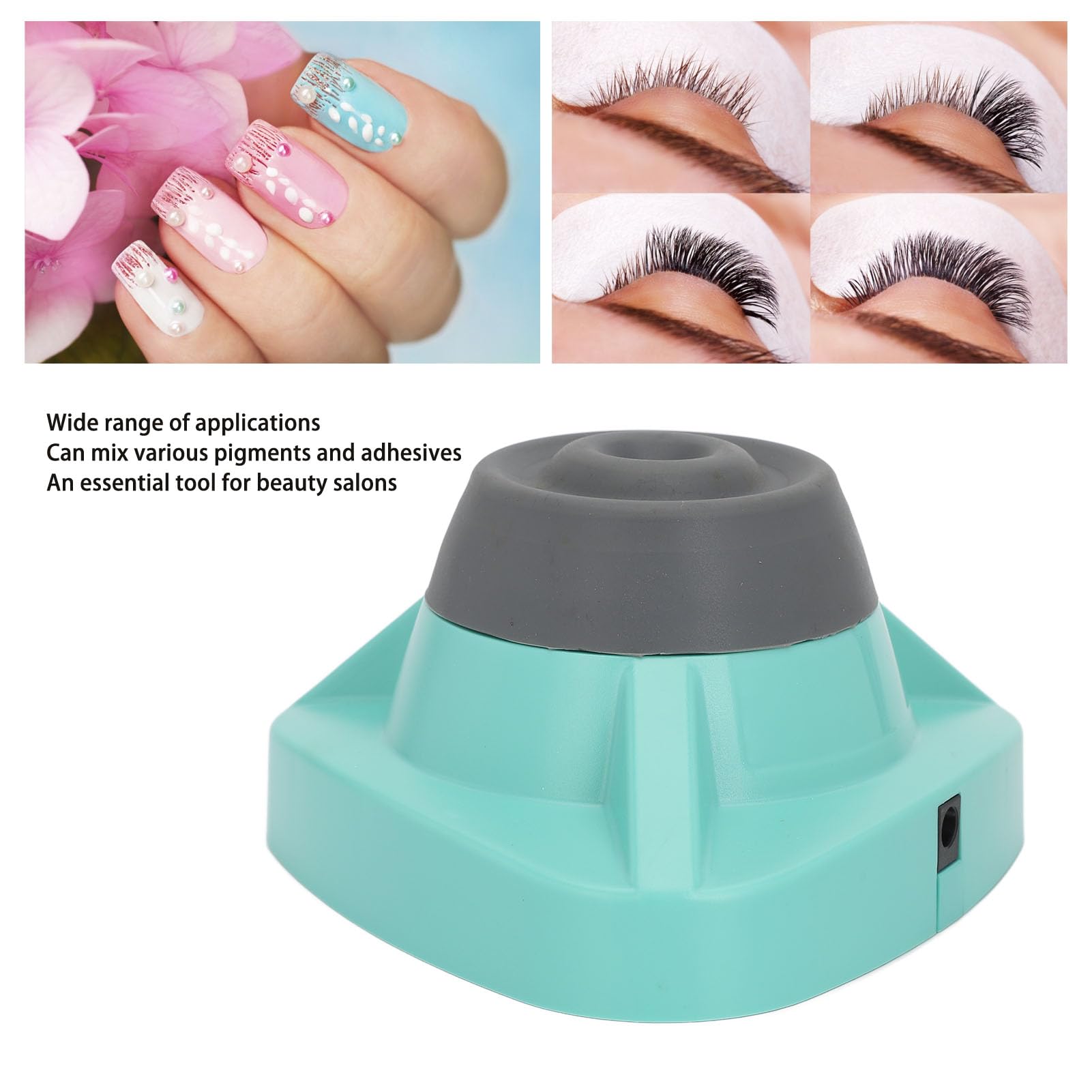 SABUIDDS Mini Vortexmixer, 5200RPM, draadloze mini-shaker voor tattootinten, kleuren, wimperlijm, nagellakshaker, multifunctionele mini- Vortex-mixer, elektrische pigmentinktmixer (camouflage