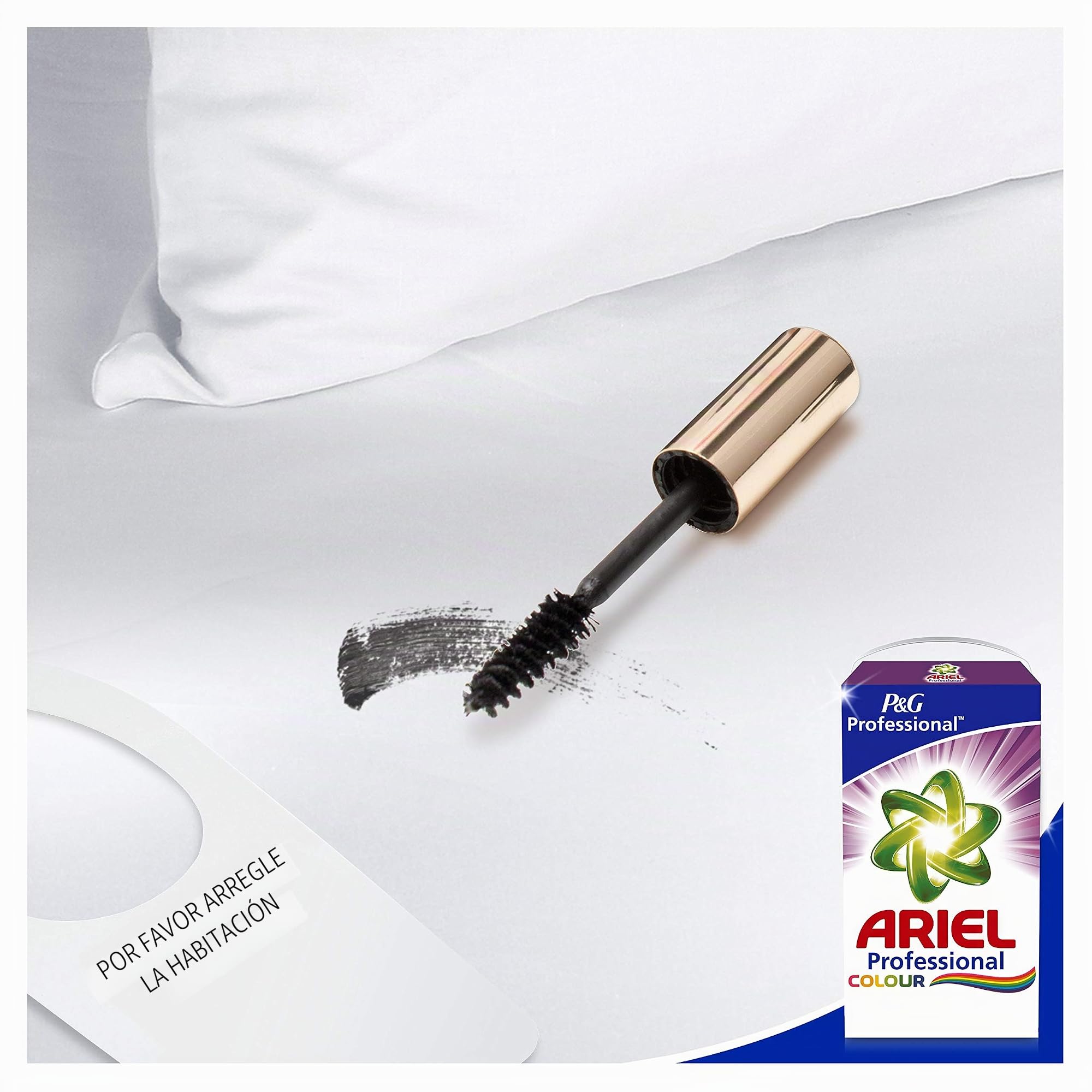 Ariel Professional - Detergente en polvo para prendas de color, 110 lavados, 7 kg
