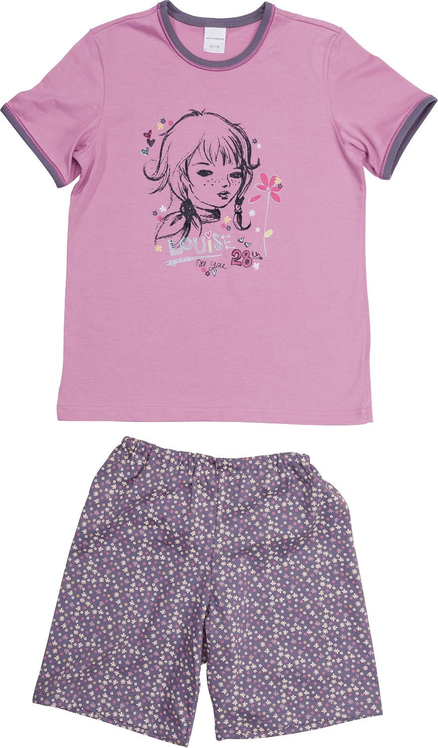 Schiesser Shorty lavendel Größe 116