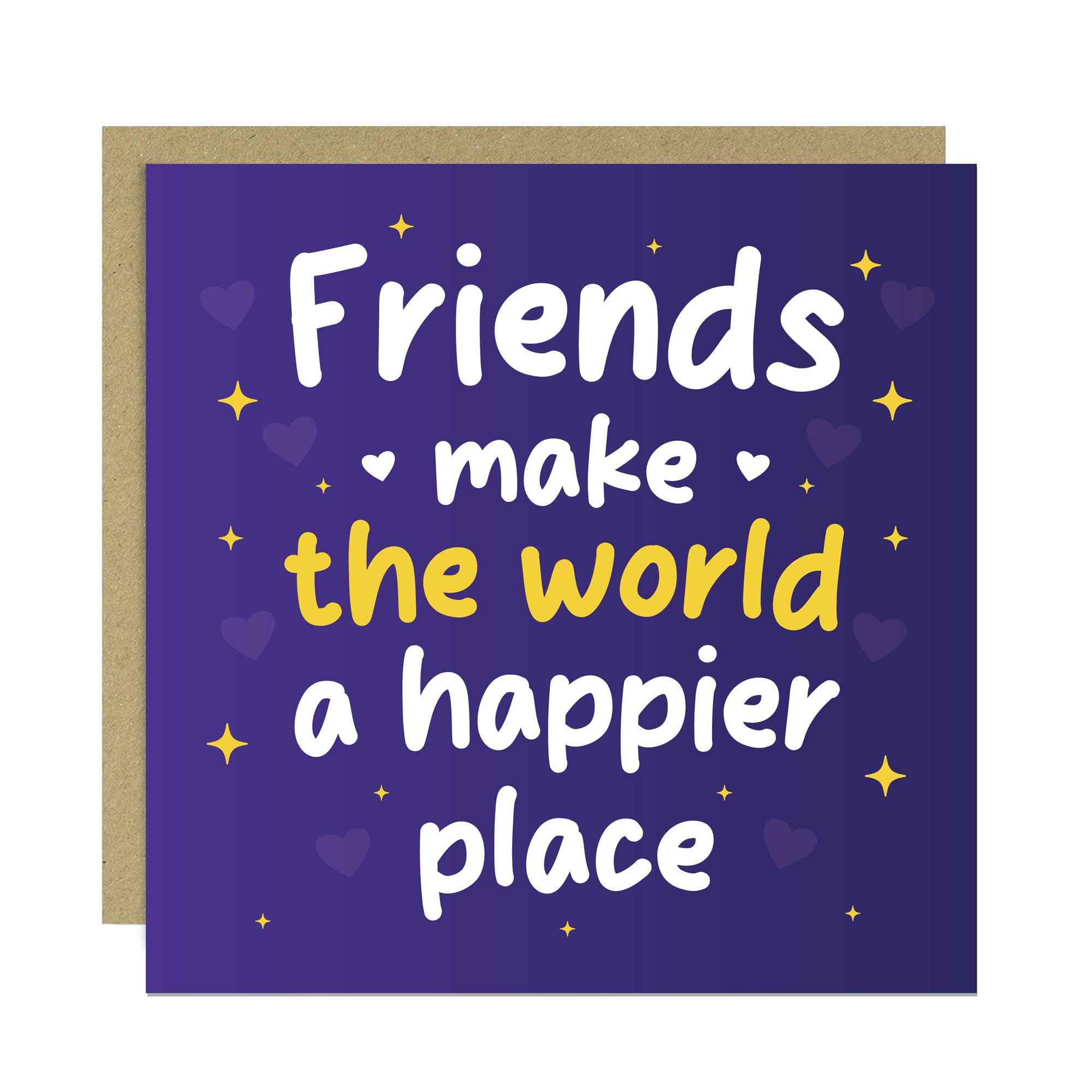 RED OCEAN Birthday Card For Friend Best Friend, With Kraft Envelope, Card For Him, Her, Men, Women, Thank You Card, Friendship Cards, Special Card For Friend