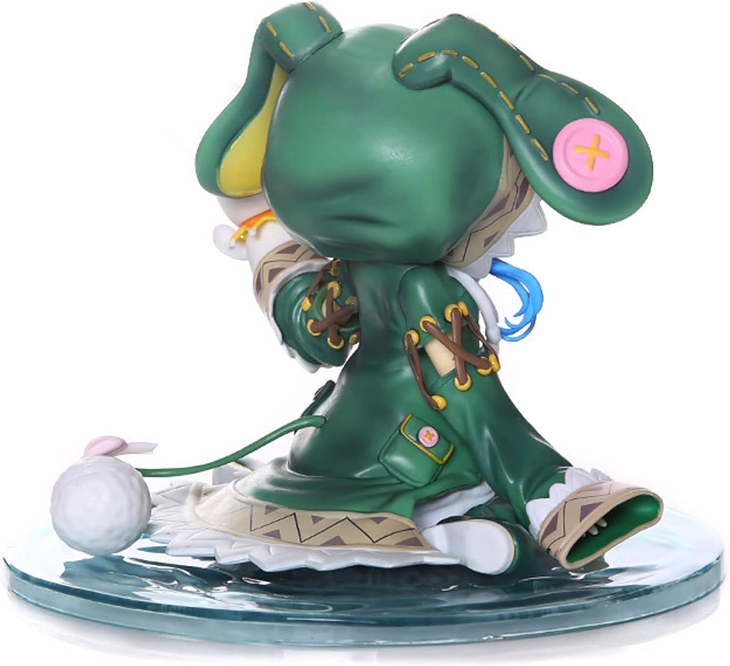 LUNK Himekawa Yoshino Figure Sitting Himekawa Yoshino Figurine Cute Bunny Girl Action Figures Manga Statue PVC Model Collectible 6.3in