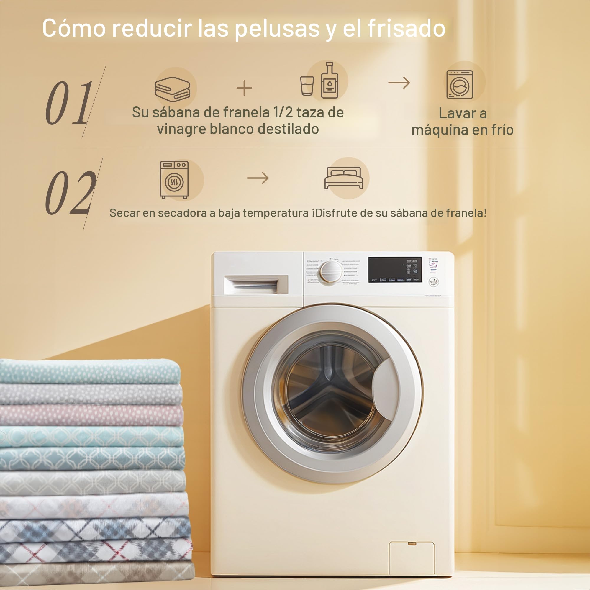 Sleep Philosophy True North by Cozy Flannel - Juego de sábanas de Franela 100% algodón Ultra Suave para Clima frío, tamaño matrimonial, Azul Bosque
