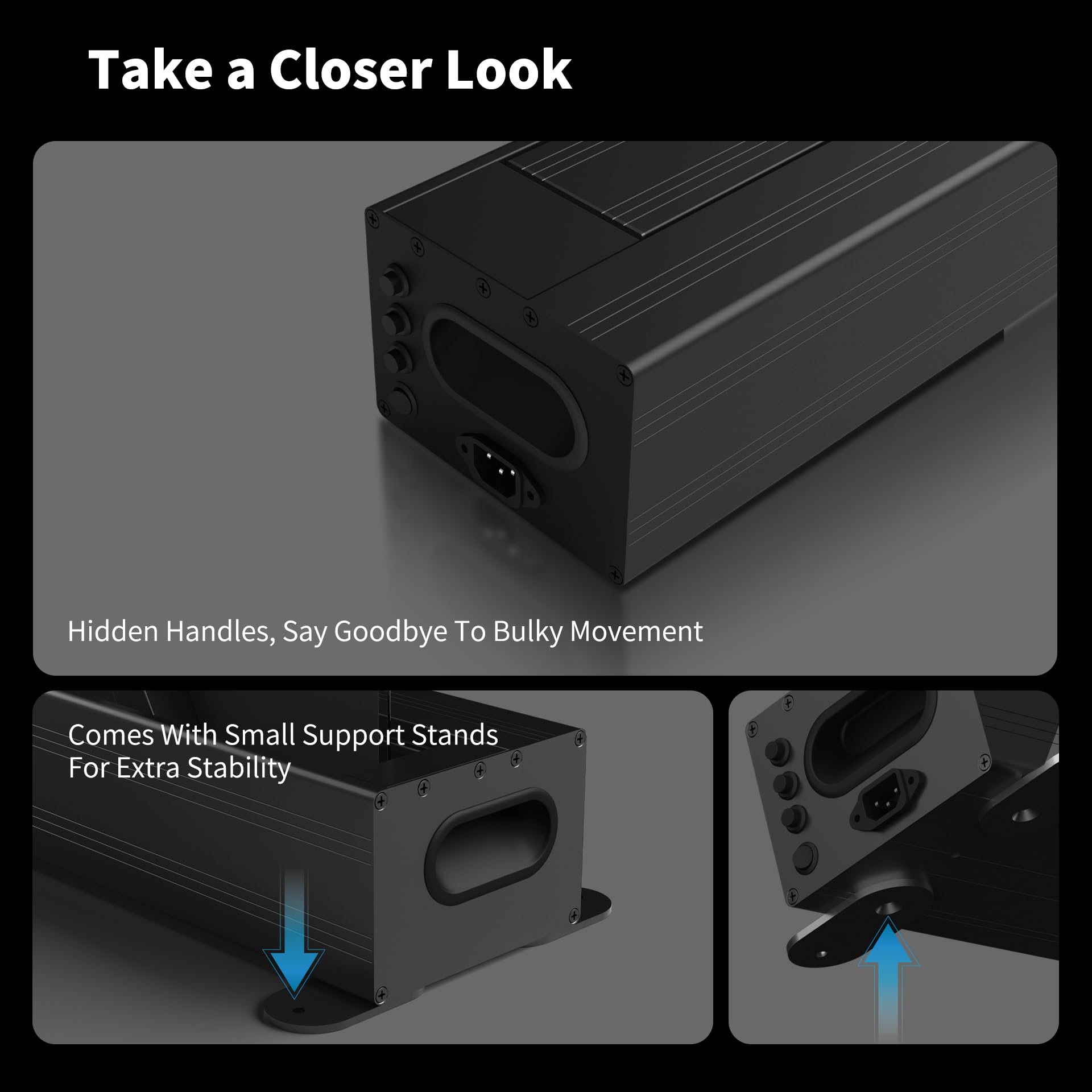 LeApex Schermo di Proiezione Retrattile Elettrico Gray Fabric - Schermo Intelligente Universale 4K Ultra HD 3D Attivo 100 Pollici per Tutti i Tipi di Proiettori