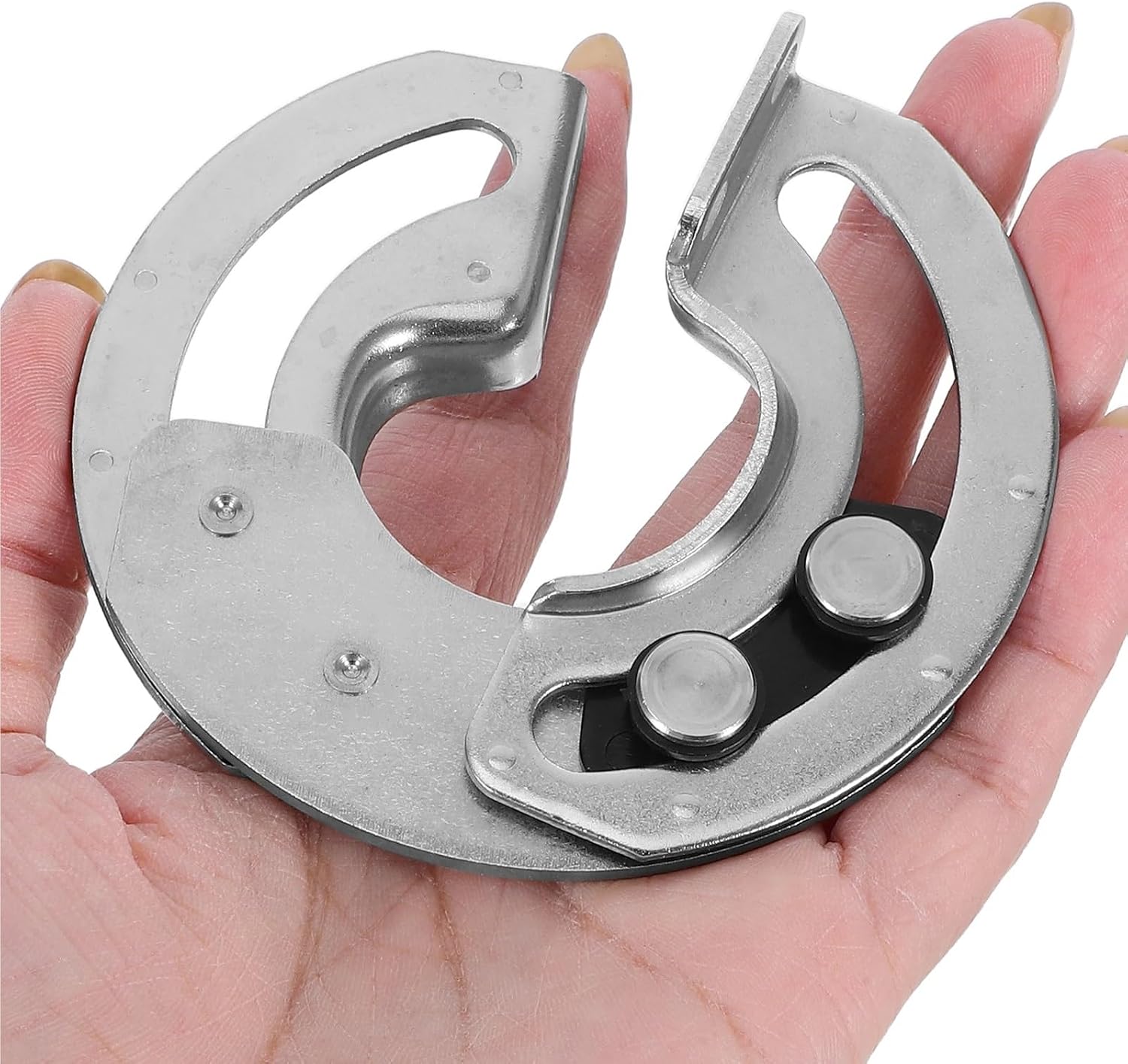 Smooth Sliding Hidden Hinges Stainless Steel Concealed 180 Degree Hardware